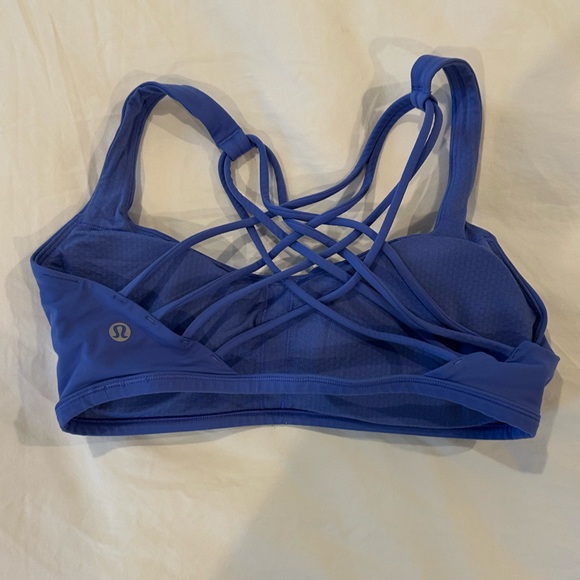 Lululemon Energy Bra Moroccan Blue - Picture 5 of 6